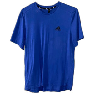 Adidas Men's Large Royal Blue Athletic Shirt